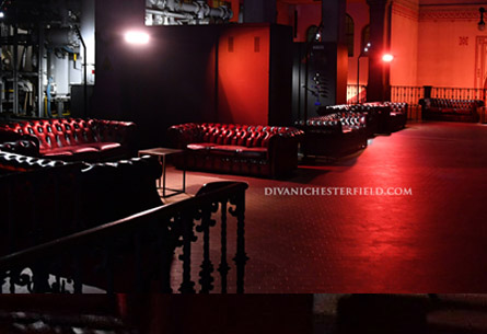Divani Chesterfield Evento Centrale Bertini - Milano, Novembre 