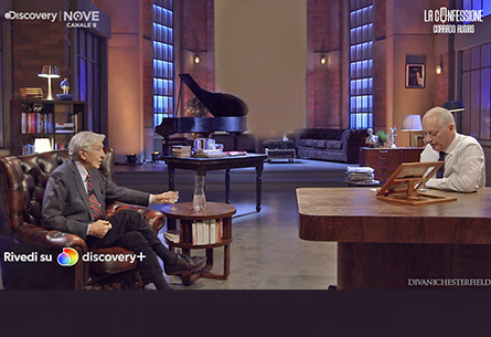 Poltrona Chesterfield per La Confessione - Discovery-9, Gennaio 2021