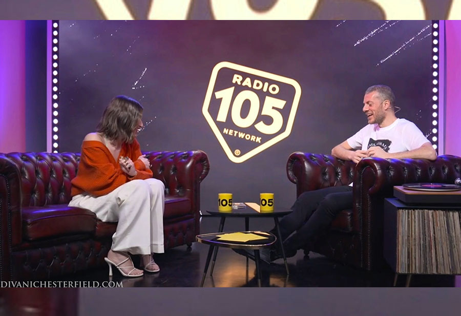 Chesterfield per Radio 105, Milano - Aprile 2021