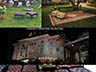 Decine di Pouf e Chesterfield per evento Givenchy, Roma - Maggio 