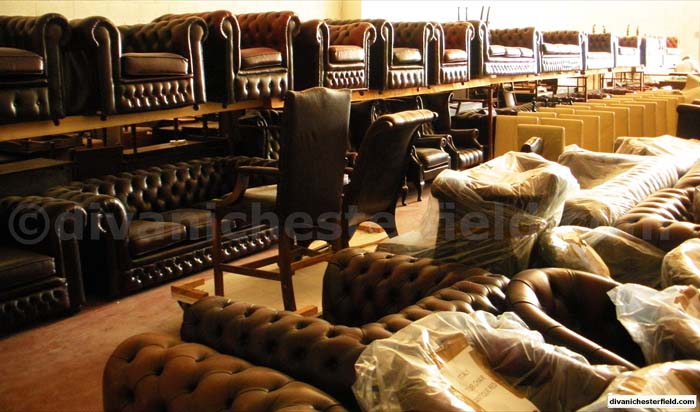 Divani chesterfield vintage usati poltrone chester nuove
