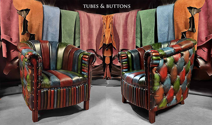 Nuovi modelli Chesterfield luxury HARLEQ